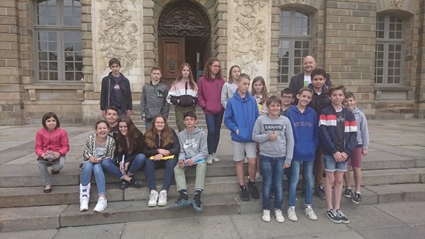 Visite du parlement de Bretagne