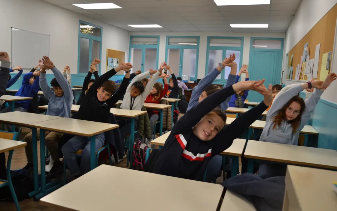 Formation à la concentration: un projet réussi pour nos élèves de 6ᵉ